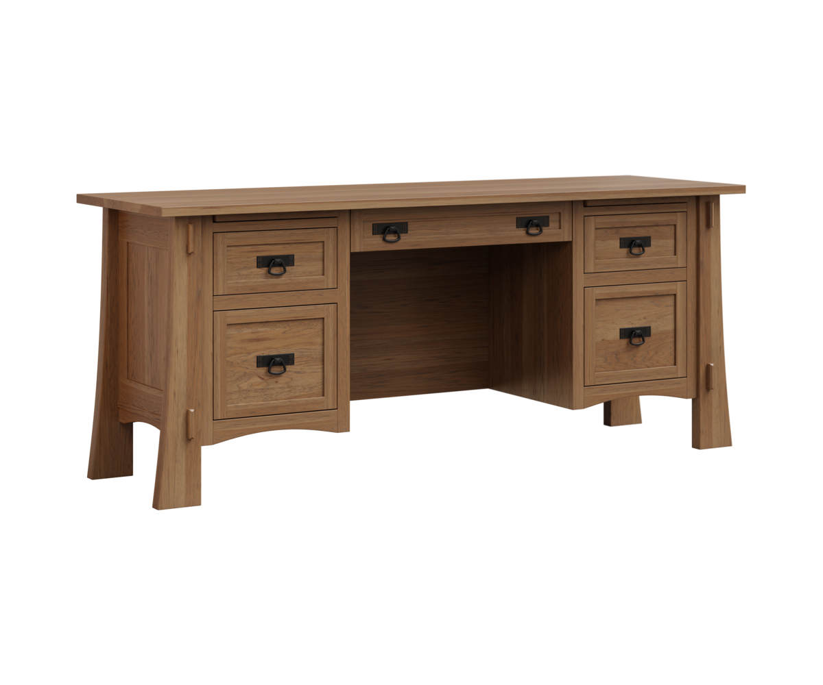 Modesto File Desk - 74"W 1 Modesto File Desk - 74"W