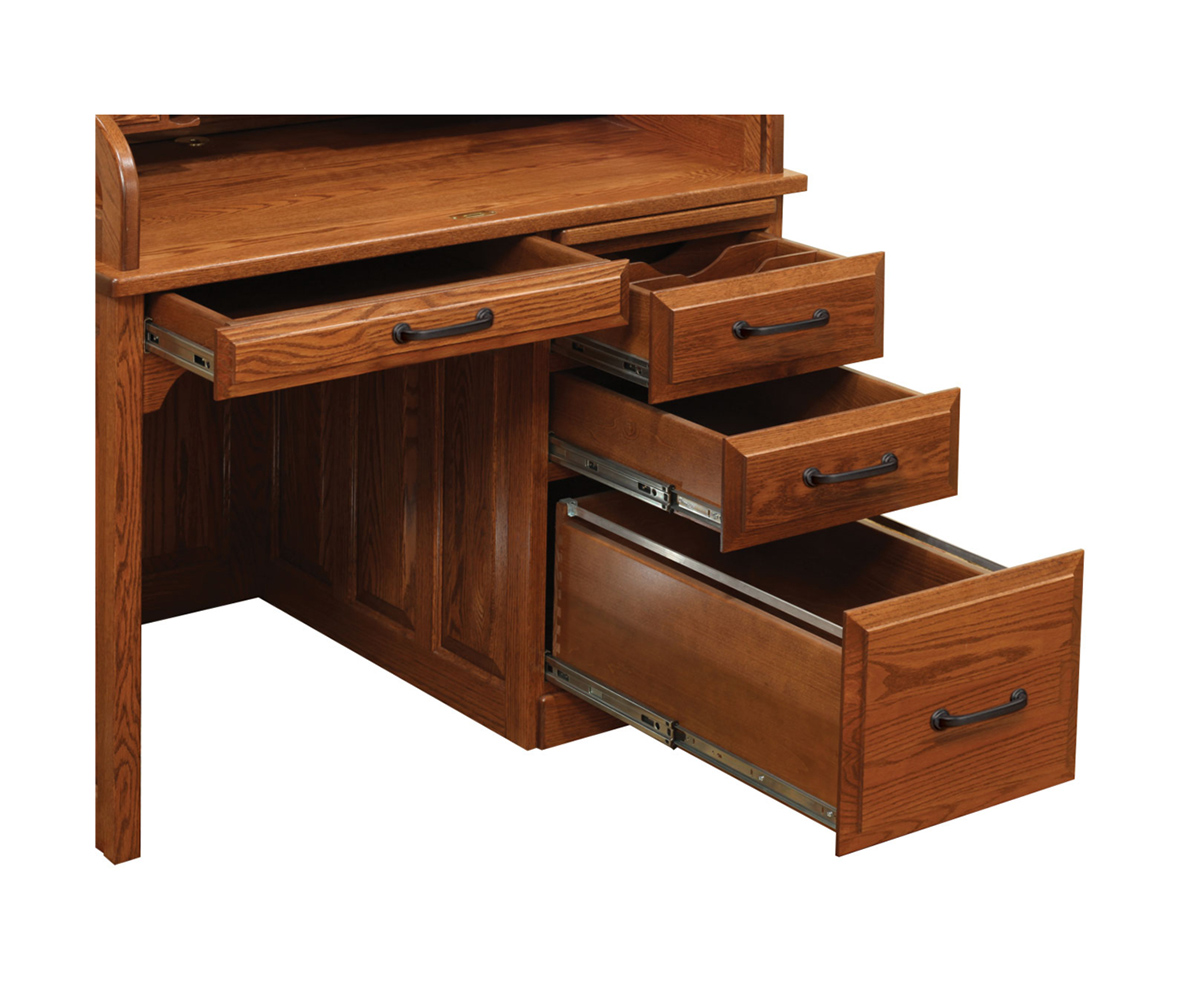 42" Traditional Desk - 30"D 2 42" Traditional Desk - 30"D - Image 2