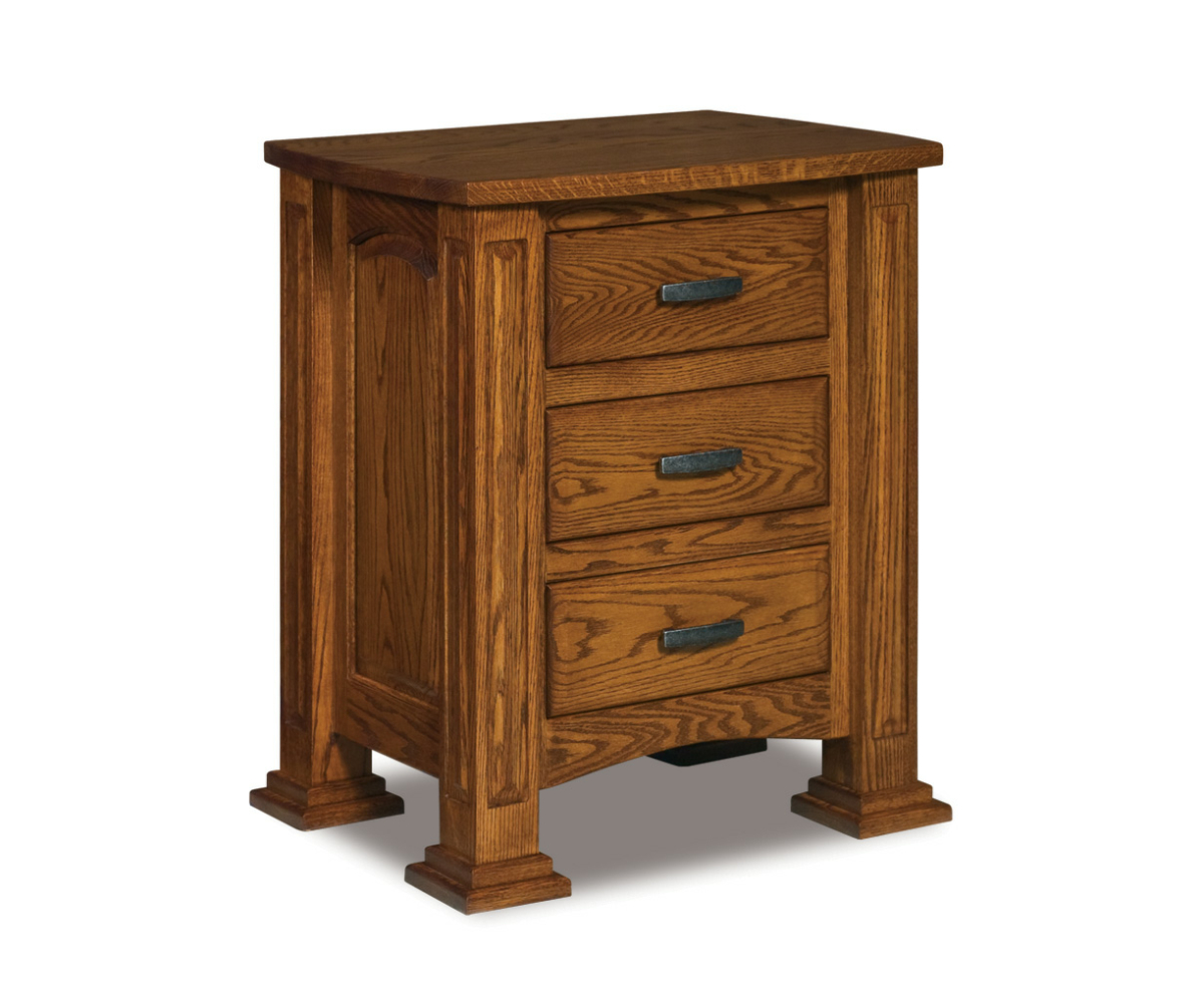 Lexington 3 Drawer Nightstand - 25½"W 1 Lexington 3 Drawer Nightstand - 25½"W