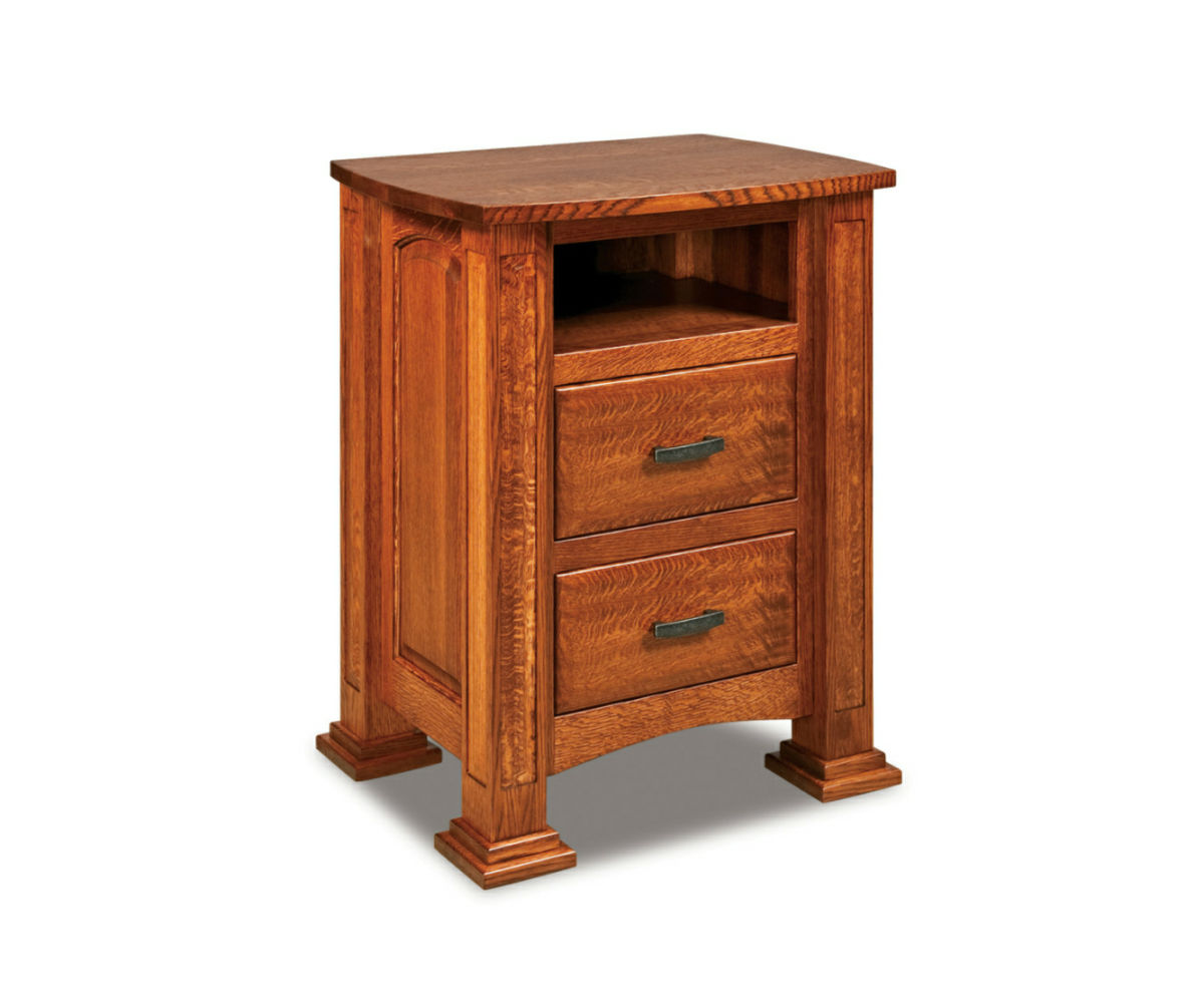 Lexington 2 Drawer Open Nightstand 1 Lexington 2 Drawer Open Nightstand