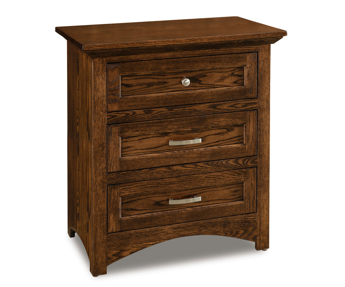 Lincoln 3 Drawer Nightstand 1 Lincoln 3 Drawer Nightstand