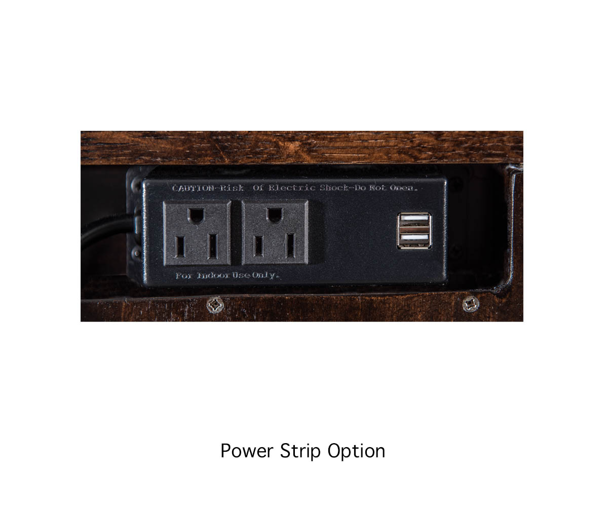 Lexington 2 Drawer Open Nightstand 3 Lexington 2 Drawer Open Nightstand - Image 3