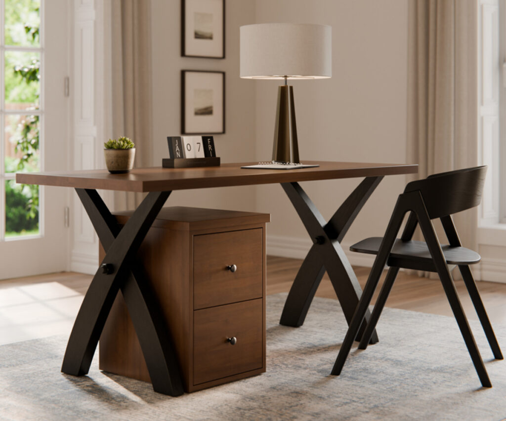 LN Woodworking Weston Room Setting cropped