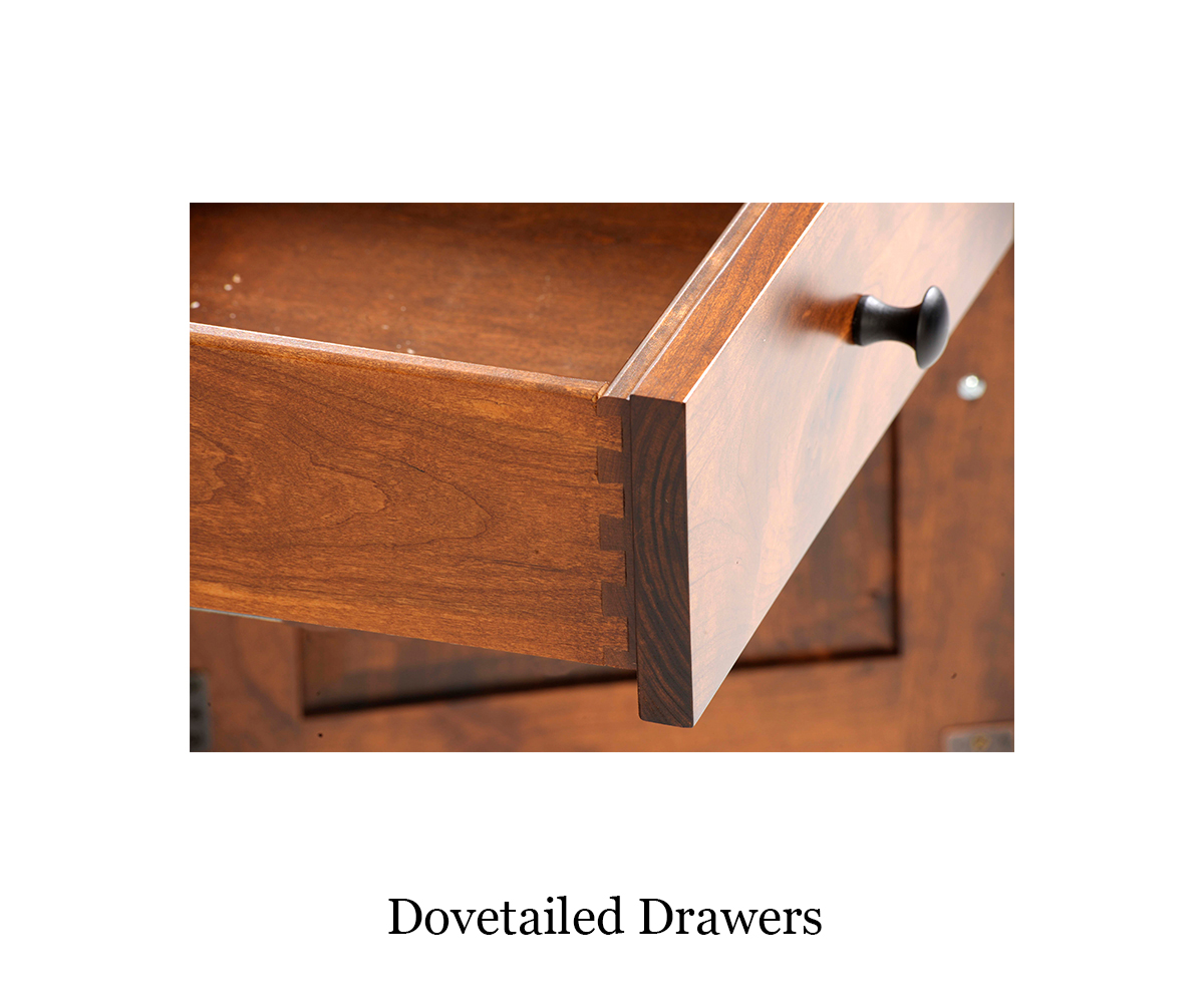 Louis Phillipe 3 Drawer Nightstand 3 Louis Phillipe 3 Drawer Nightstand - Image 3