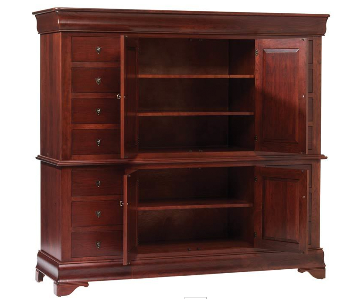 Louis Phillipe 2 Piece Chifforobe 2 Louis Phillipe 2 Piece Chifforobe - Image 2