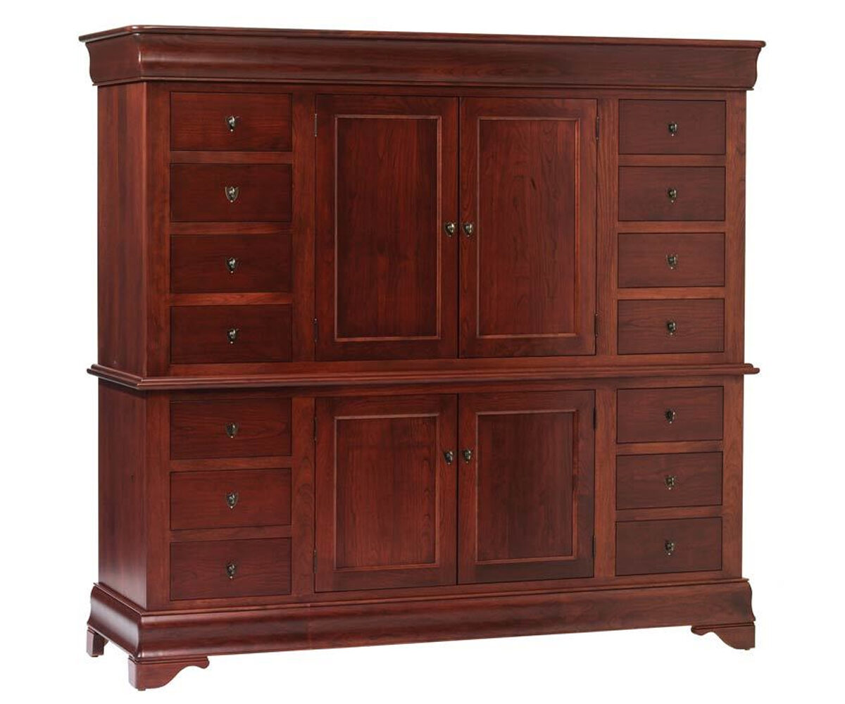 Louis Phillipe 2 Piece Chifforobe 1 Louis Phillipe 2 Piece Chifforobe