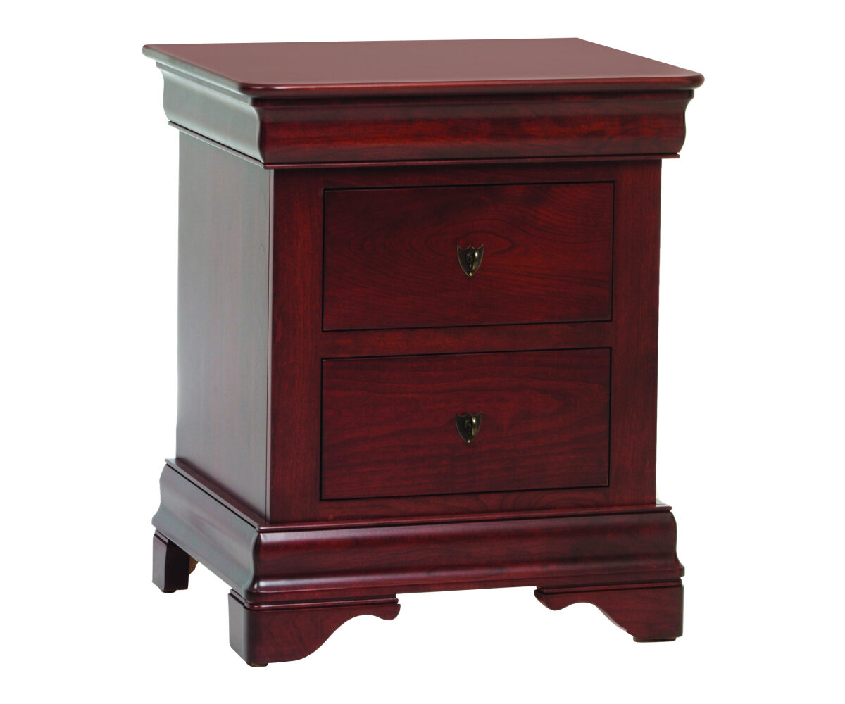 Louis Phillipe 2 Drawer Nightstand 1 Louis Phillipe 2 Drawer Nightstand
