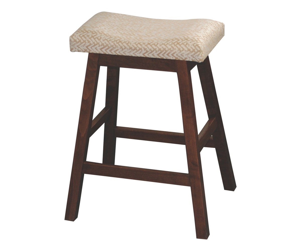 24" Wave Bar Stool with Fabric 1 24" Wave Bar Stool with Fabric