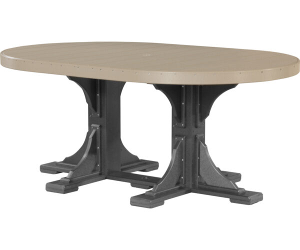 4' × 6' Oval Table