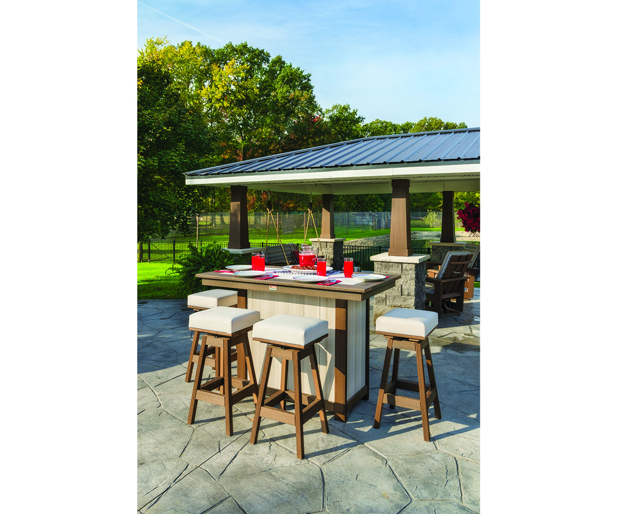 Beneva Swivel Bar Stool 2 Beneva Swivel Bar Stool - Image 2