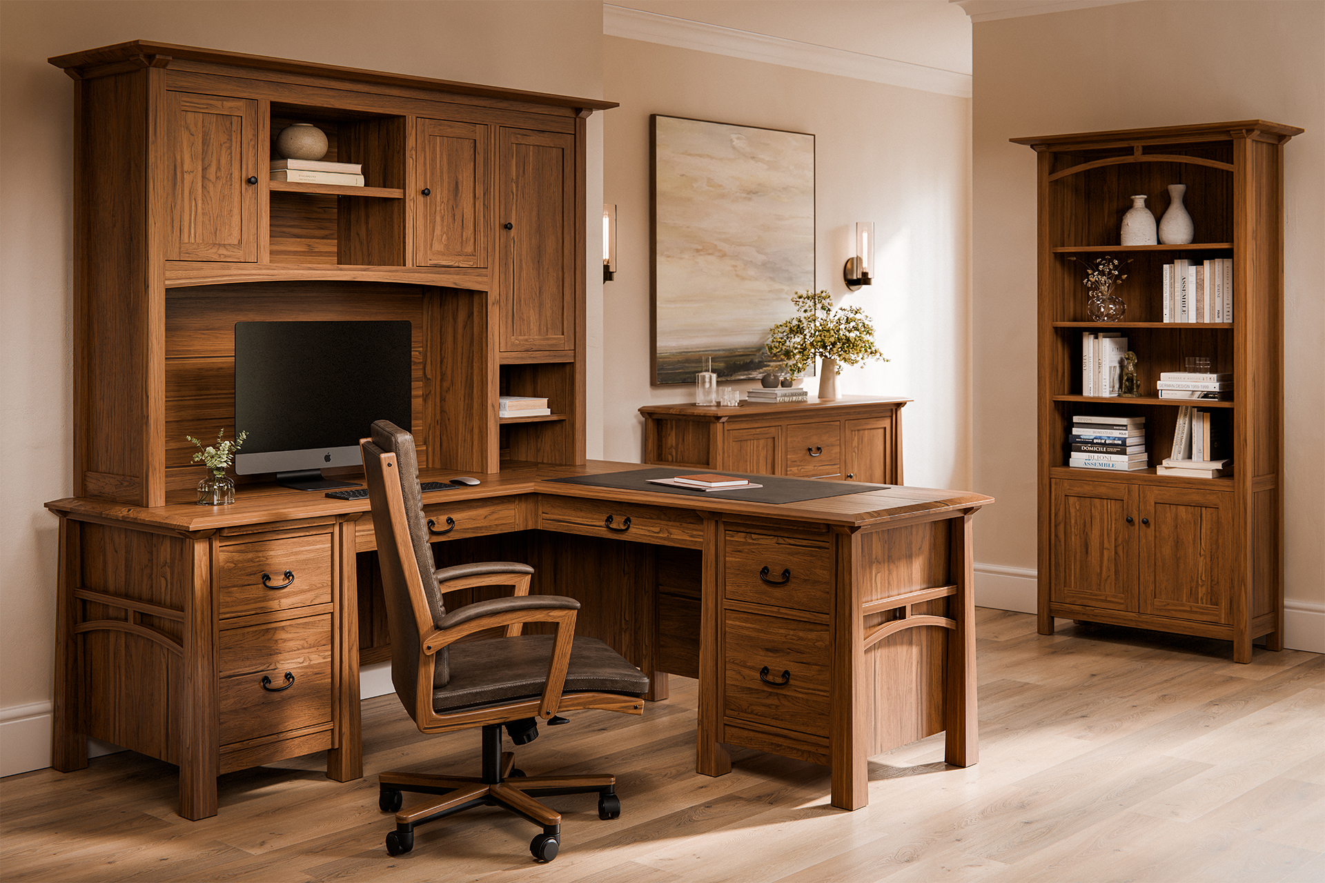 Home 4 Forks Valley Woodworking Artesa Collection Room Setting R Hickory FC Almond Final resized hero