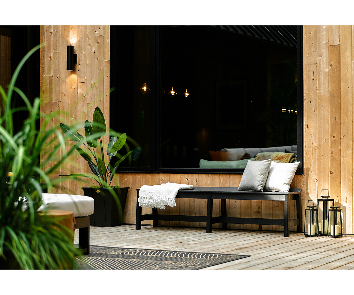 Café Dining Bench - 72"W 2 Café Dining Bench - 72"W - Image 2