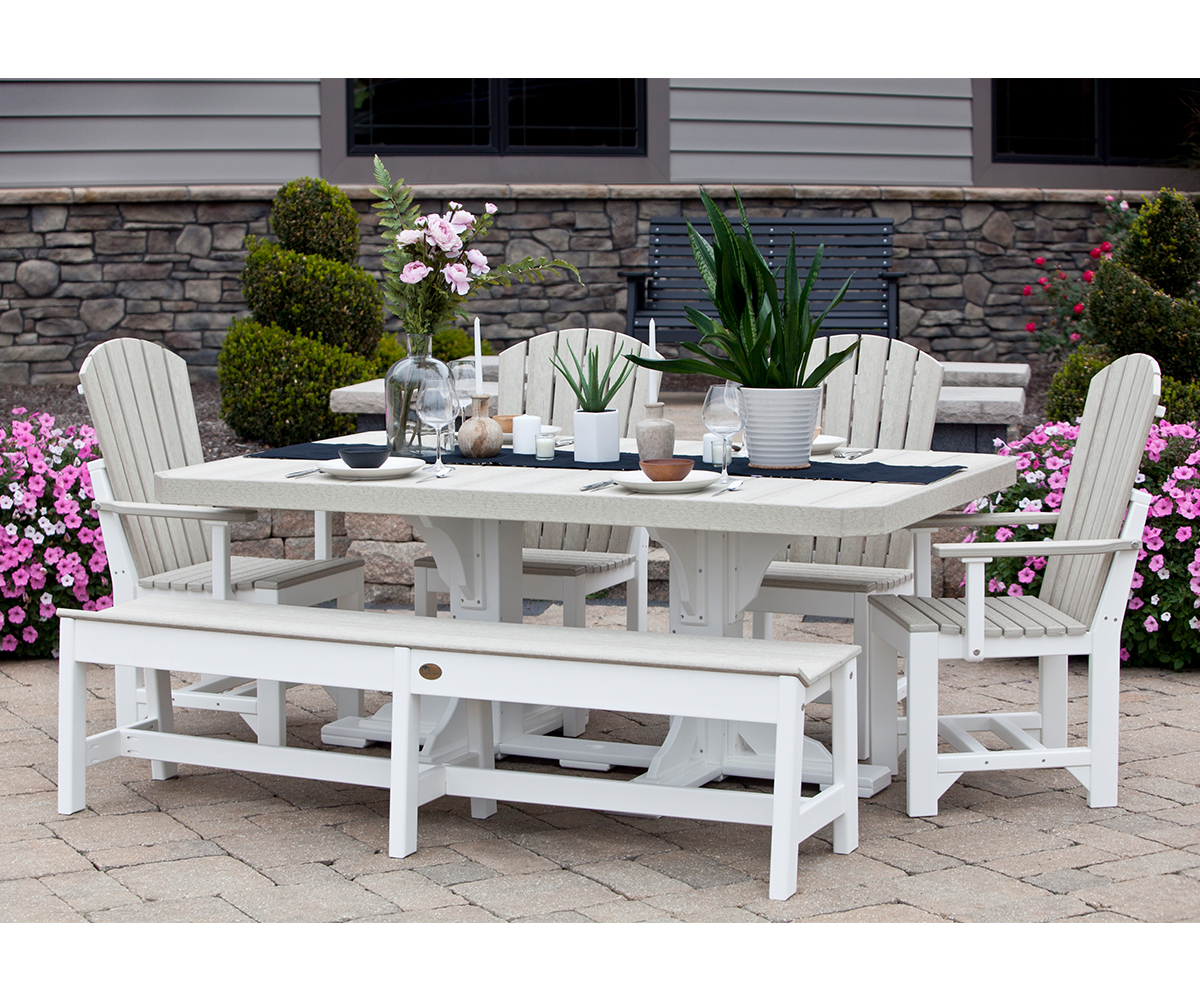 Café Dining Bench - 72"W 3 Café Dining Bench - 72"W - Image 3