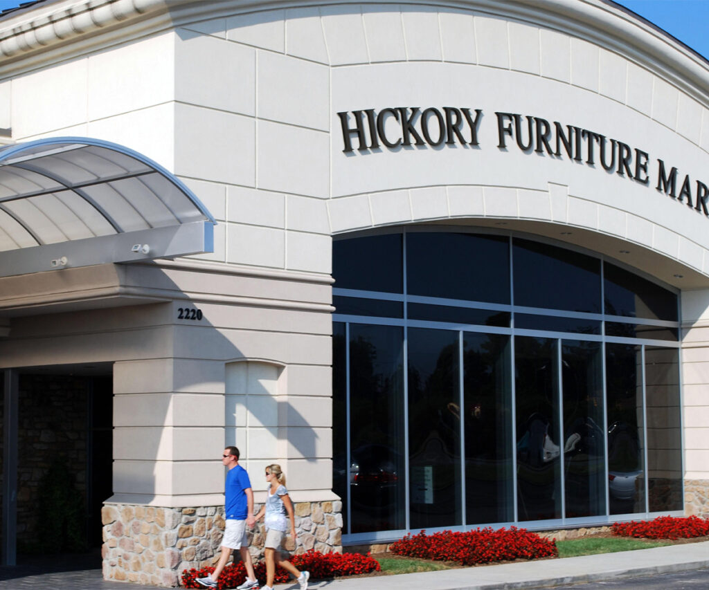 Why Americans Are Buying Amish-Made Furniture 12 Hickory Furniture Mart exterior for authentic Amish craftsmanship in North Carolina