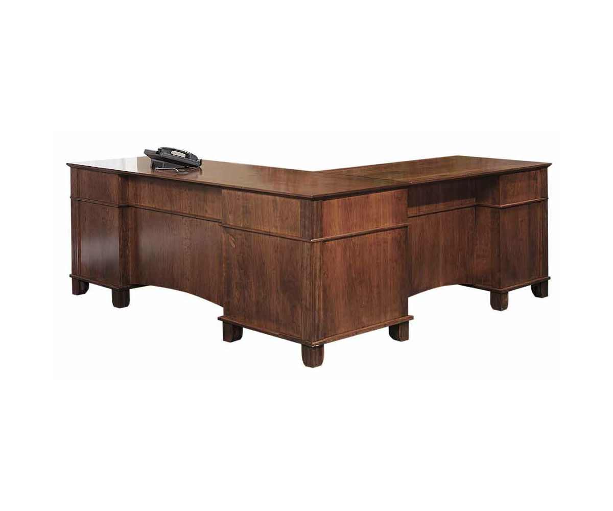 Arlington L-Desk With Hutch 2 Arlington L-Desk With Hutch - Image 2