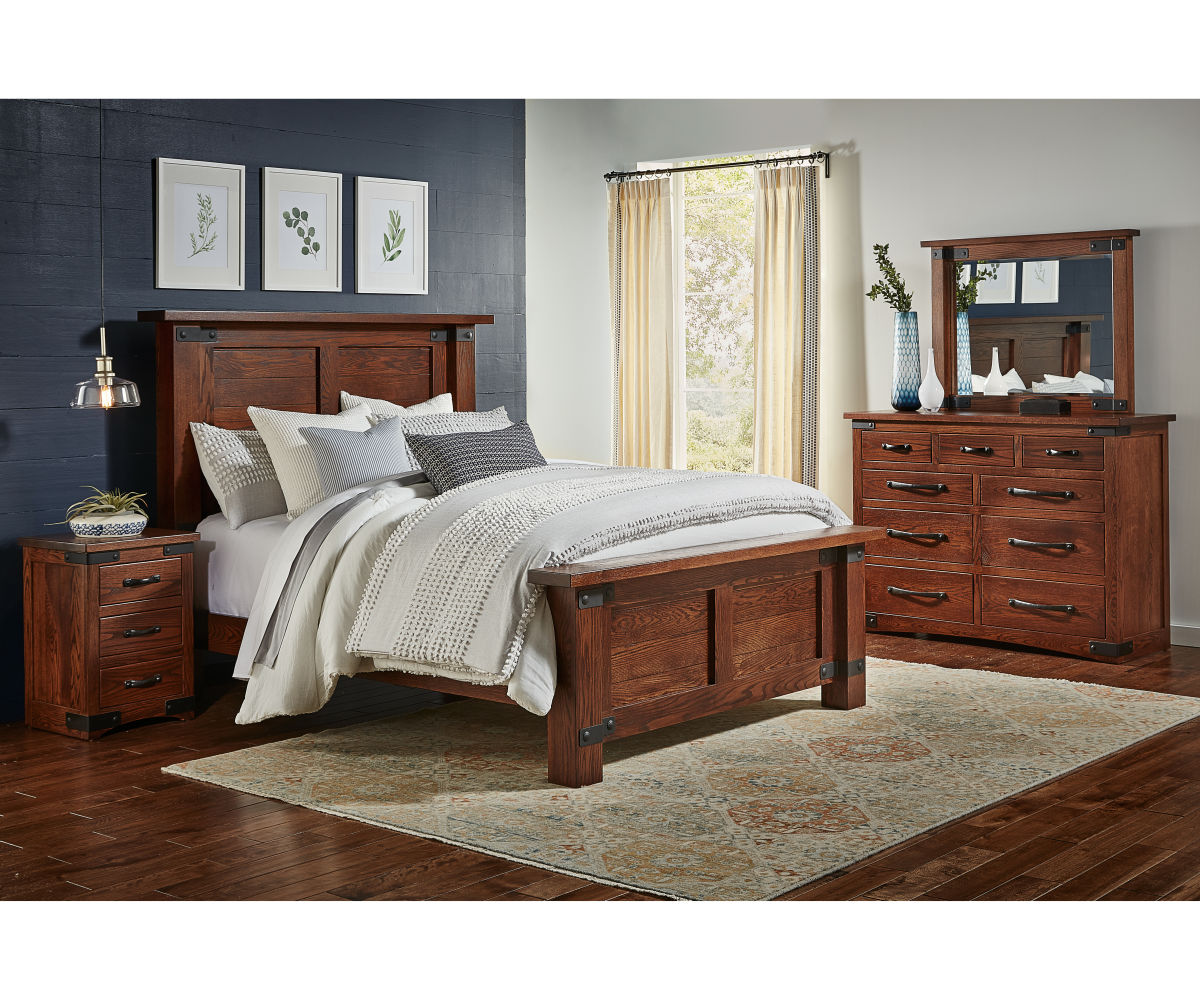 Orewood 1 Drawer 1 Door Nightstand 6 Orewood 1 Drawer 1 Door Nightstand - Image 6