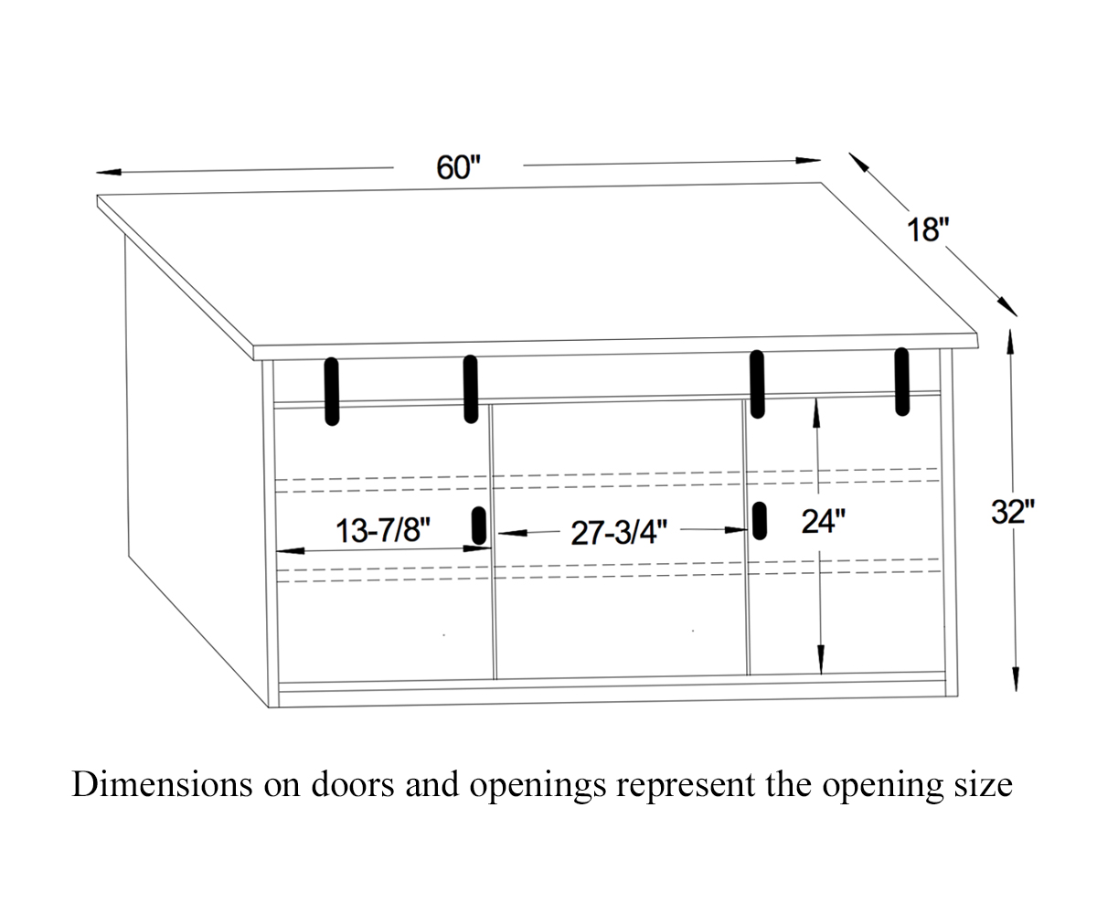 Ole Barn TV Stand 3 Ole Barn TV Stand - Image 3