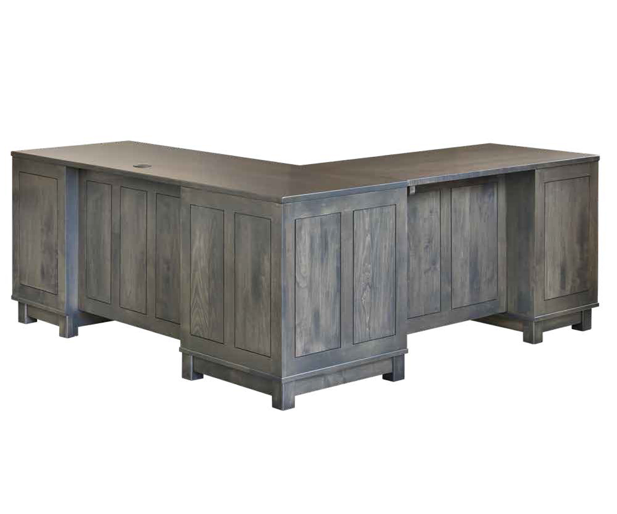La-Salle Urban L-Desk With Hutch 4 La-Salle Urban L-Desk With Hutch - Image 4