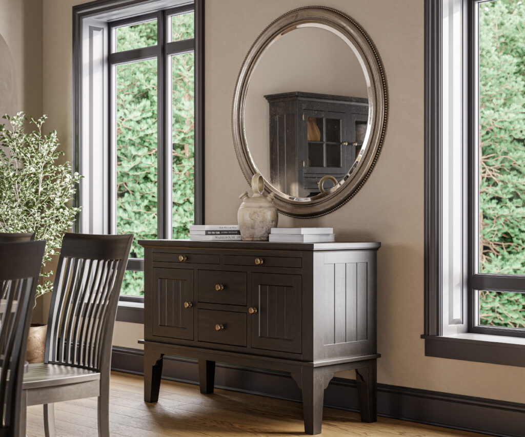 Why Americans Are Buying Amish-Made Furniture 11 Dining room sideboard showing why Americans are buying Amish-Made furniture