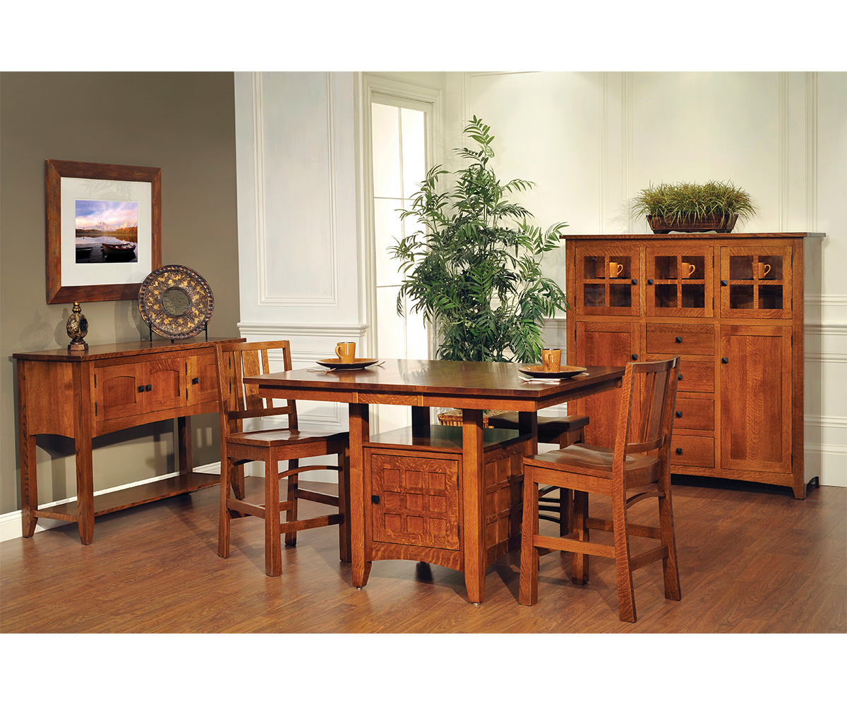 Blakely Mission Bar Stool 2 Blakely Mission Bar Stool - Image 2