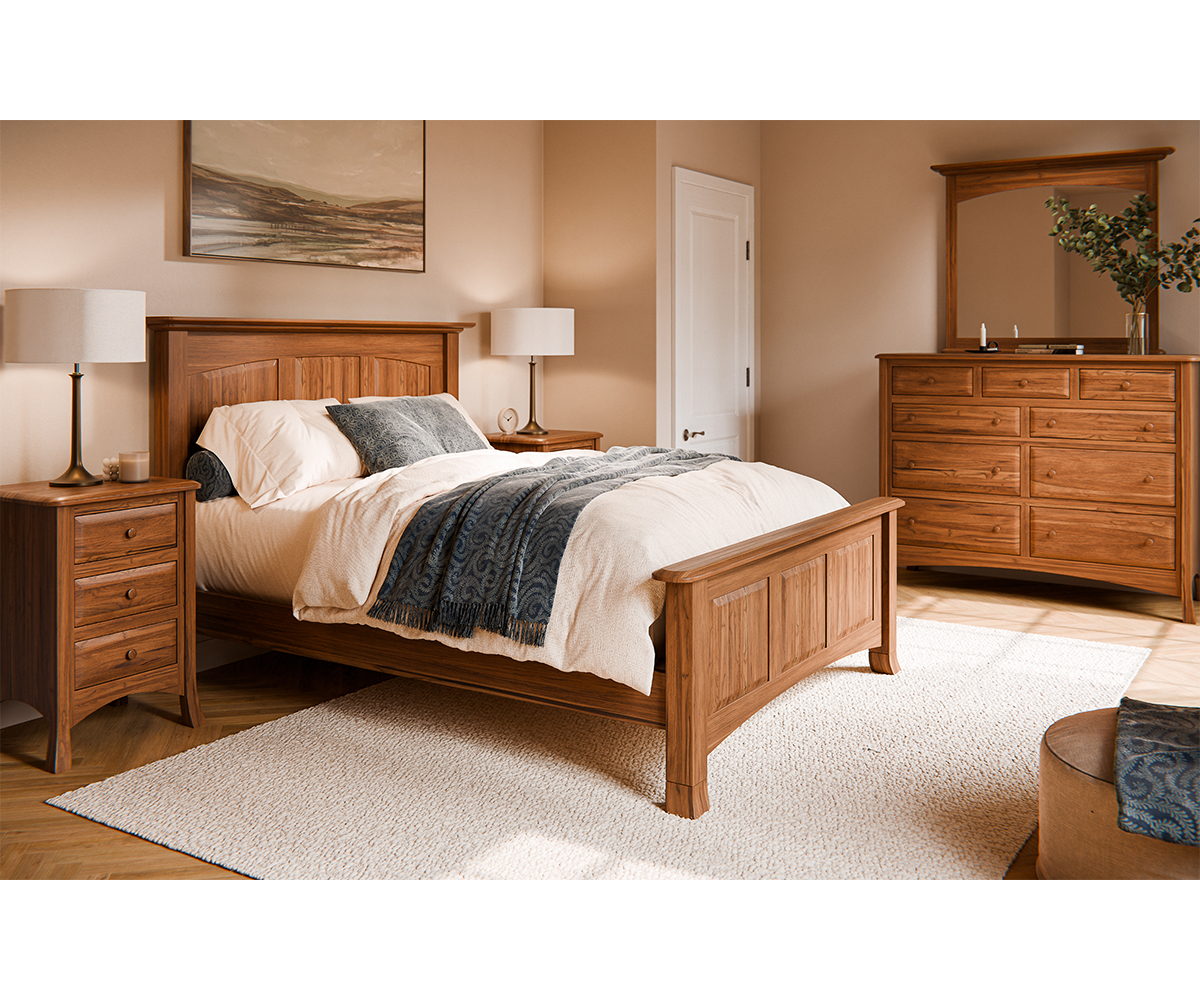 Carlisle 3 Drawer Nightstand 6 Carlisle 3 Drawer Nightstand - Image 6