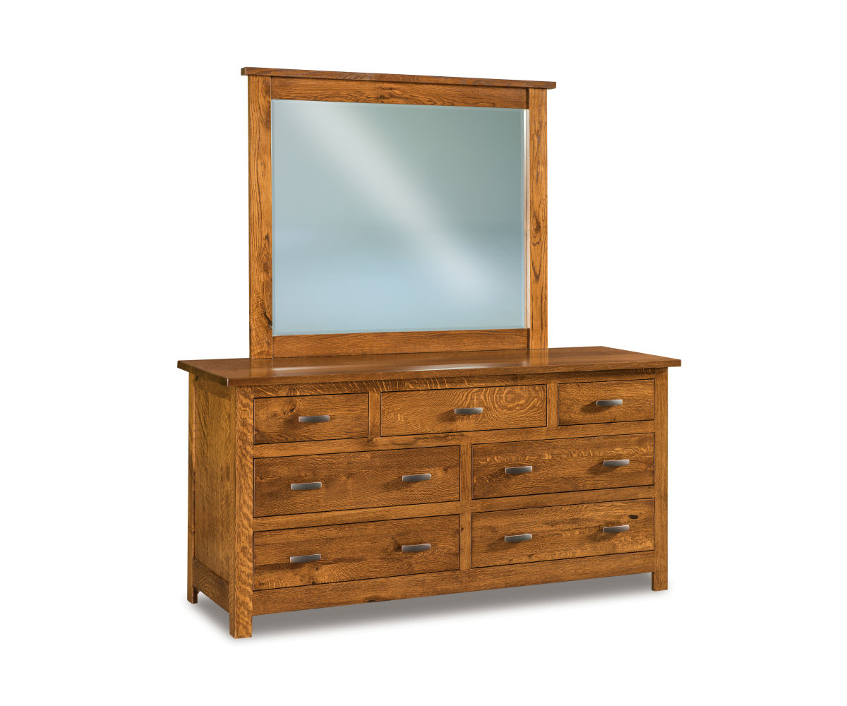 Flush Mission 7 Drawer Dresser 1 Flush Mission 7 Drawer Dresser