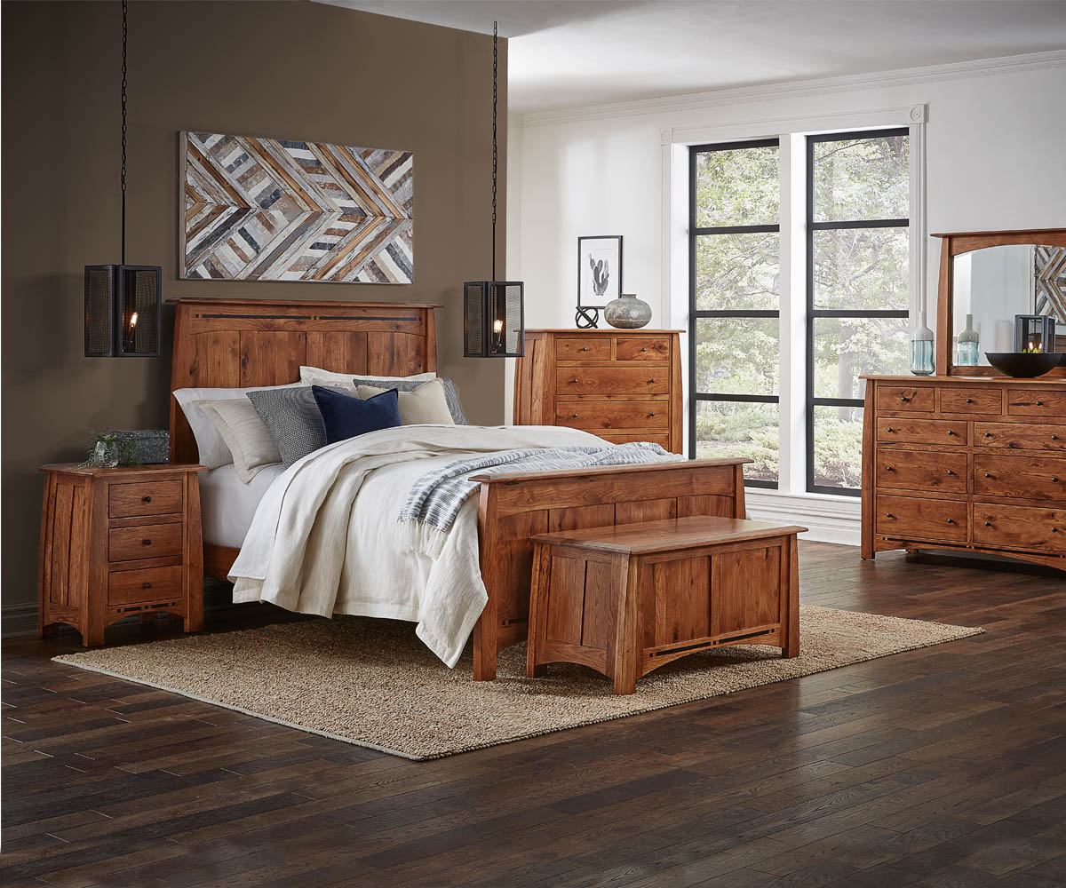 Boulder Creek 3 Drawer Nightstand 7 Boulder Creek 3 Drawer Nightstand - Image 7