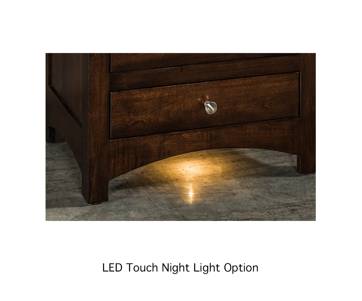 Ironwood 1 Door Nightstand 5 Ironwood 1 Door Nightstand - Image 5