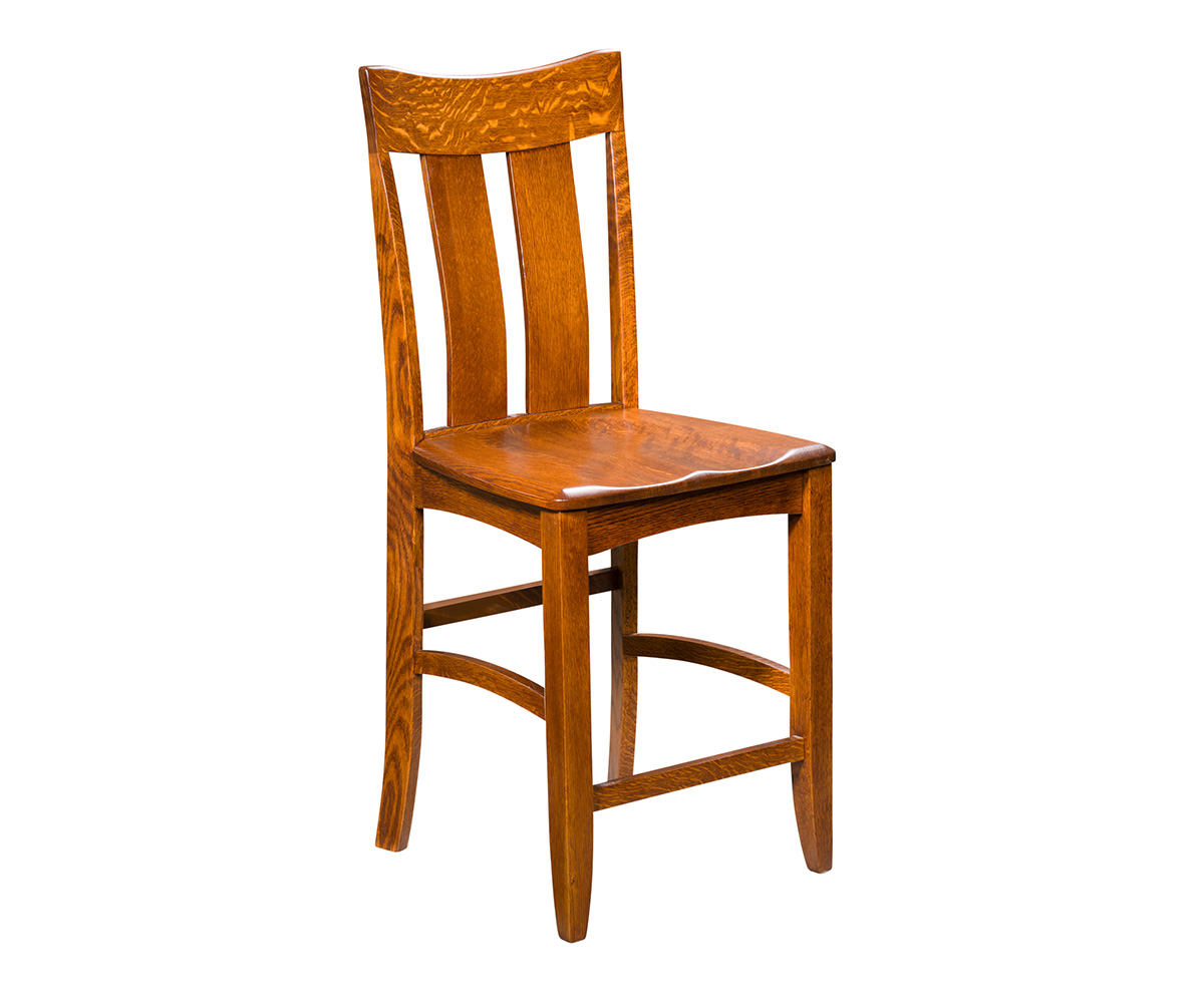 Galena 24" Stationary Bar Stool 1 Galena 24" Stationary Bar Stool