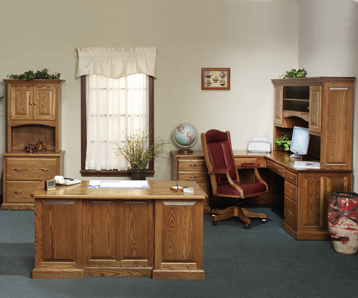 Highland Executive Desk 4 Highland Executive Desk - Image 4