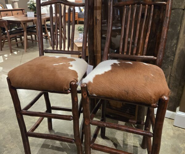 Hair on Hide Stools