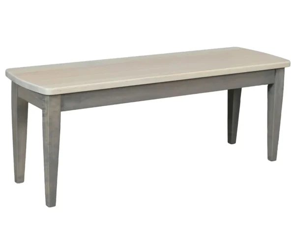 Bowed End Shaker Leg Bench