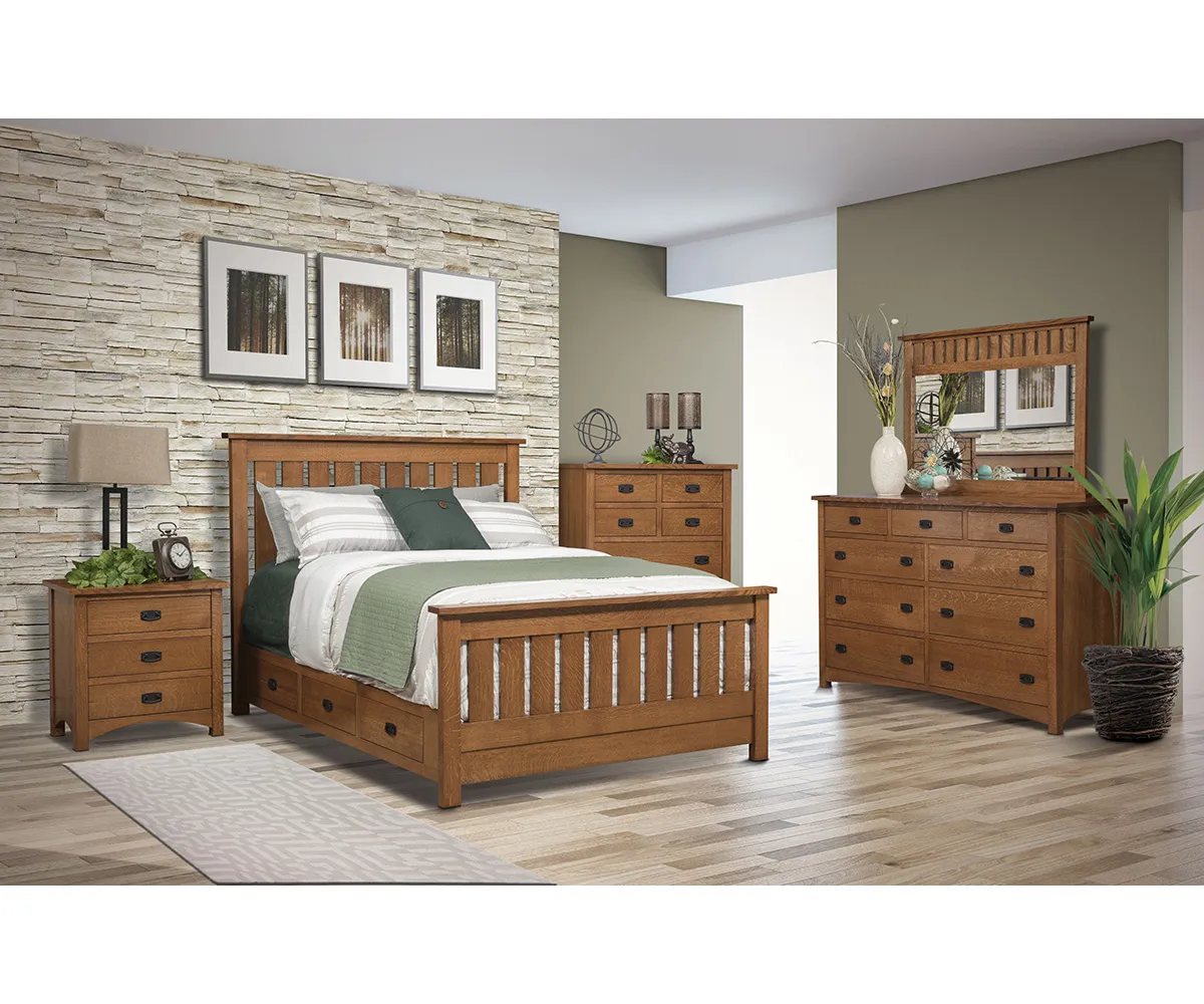 Claremont Slat Bed - Image 3