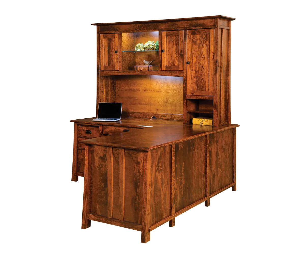 Grant L Desk And Hutch 2 Grant L Desk And Hutch - Image 2