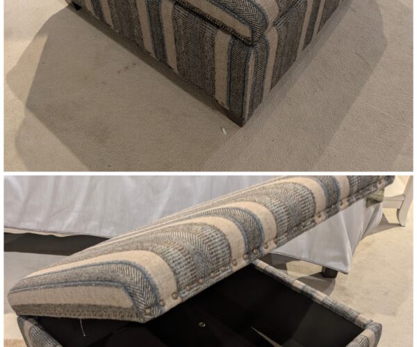 King Hickory Storage Ottoman